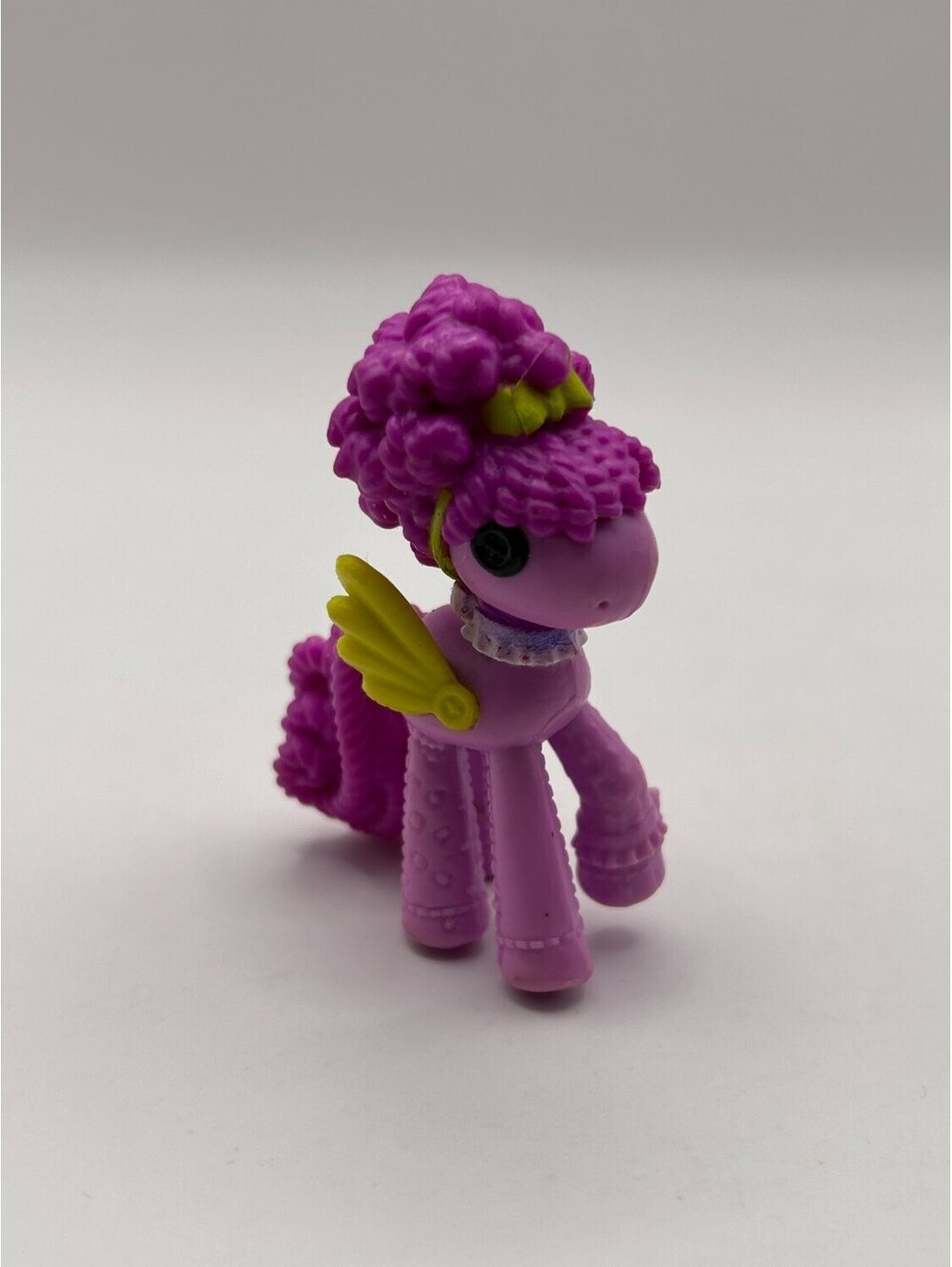 Lalaloopsy Mini Ponies Pegasus Pony Figure Purple Yellow Wings Bow